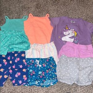 🌸 Toddler Girl Summer Bundle – 24M / 2T – 9 Pieces 🌸